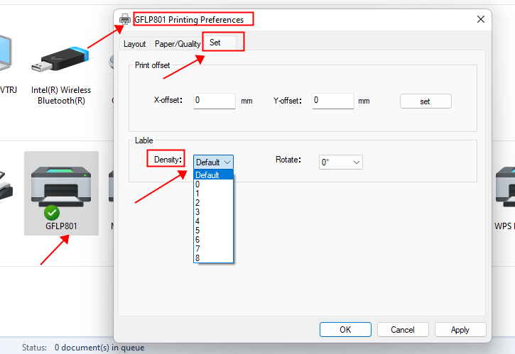 Why paper jams or label prints only half and stops?