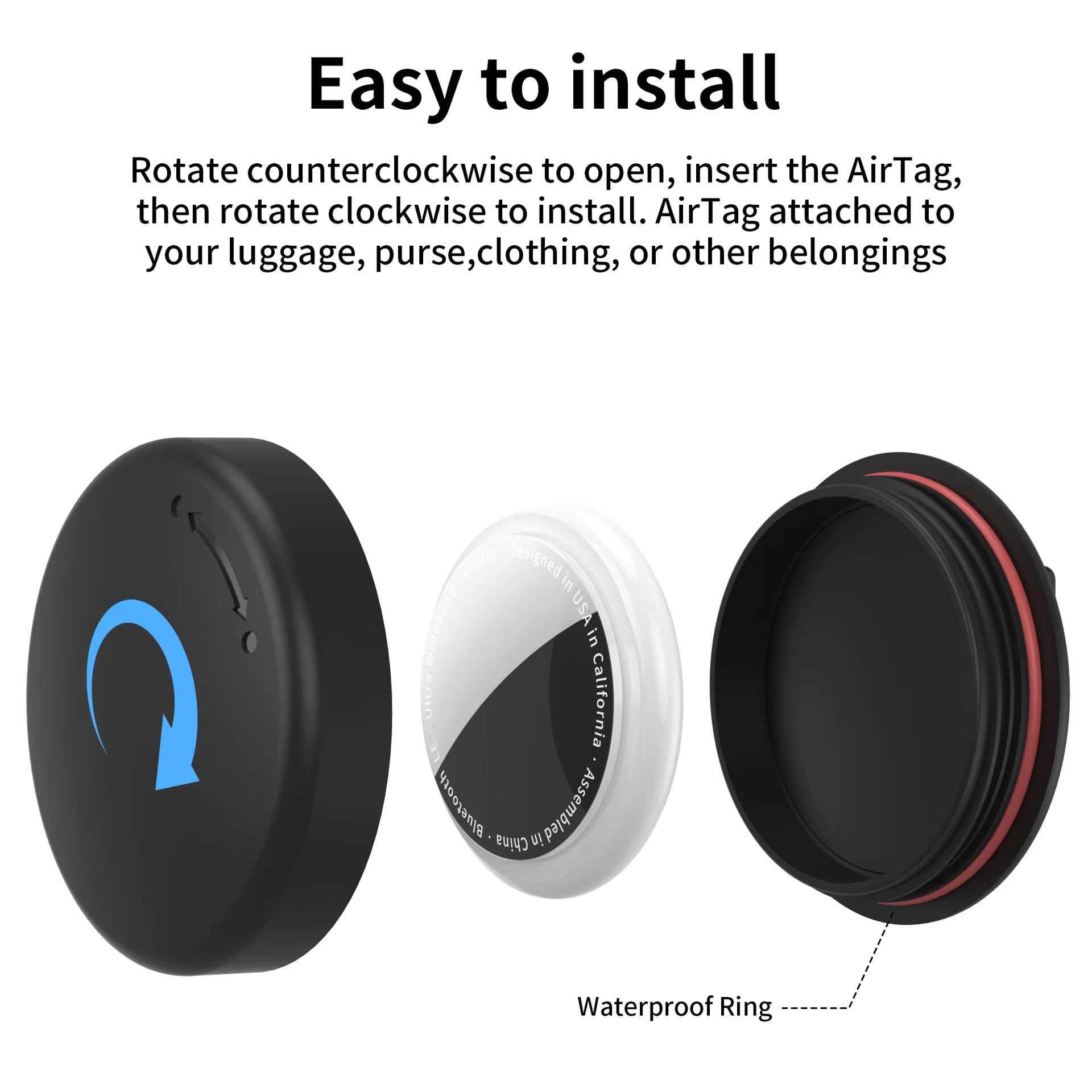 GITFOS Suitable for Apple AirTag protective case | CP63