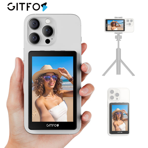 Gitfos Magnetic Phone Vlog Selfie Screen | Gitfos Vlog S1