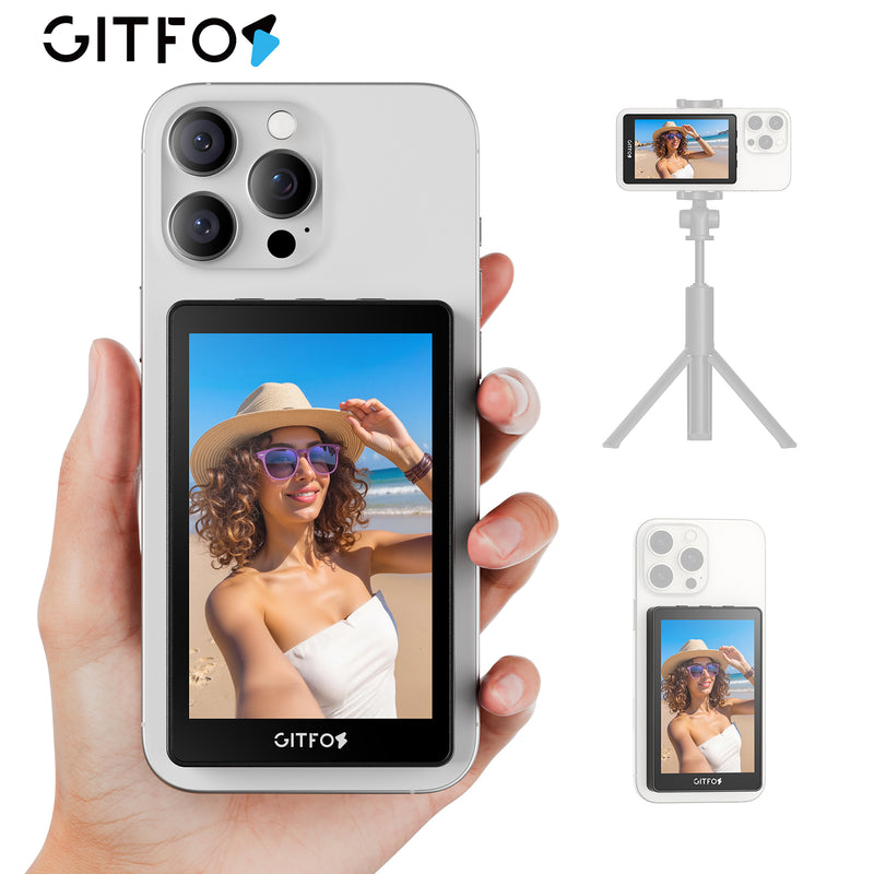 Gitfos Magnetic Phone Vlog Selfie Screen | Gitfos Vlog S1