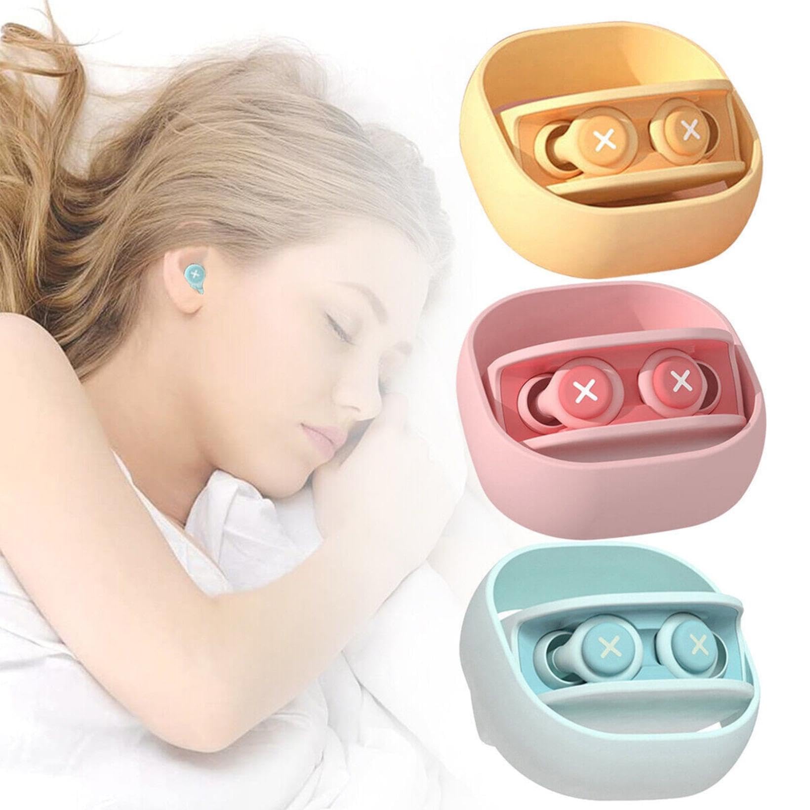 GITFOS Silicone Earplug Sleep Noise Ear Plug Canceling Noise | XC2410294