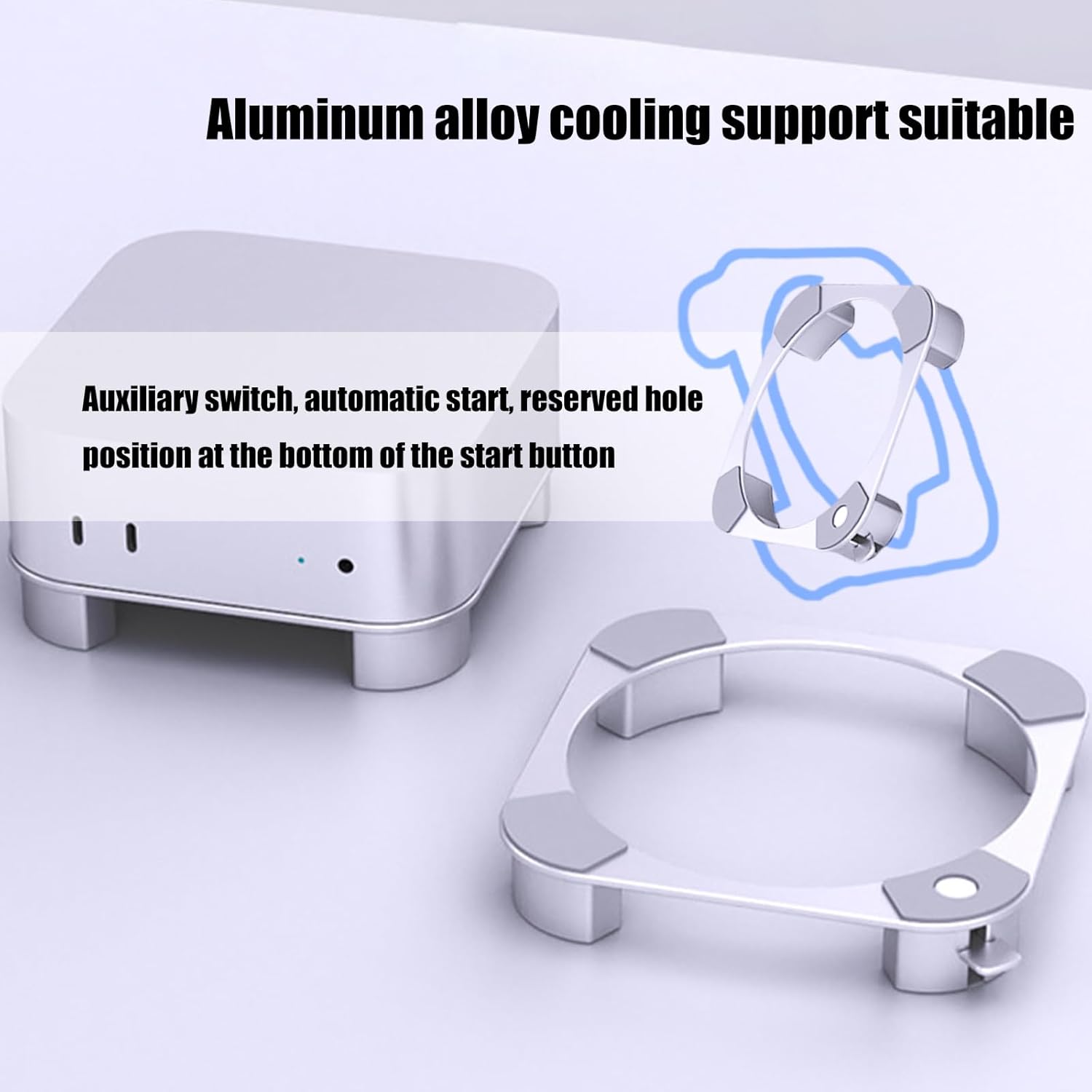 GITFOS Aluminum Stand for Mac Mini M4 2024 | MF43