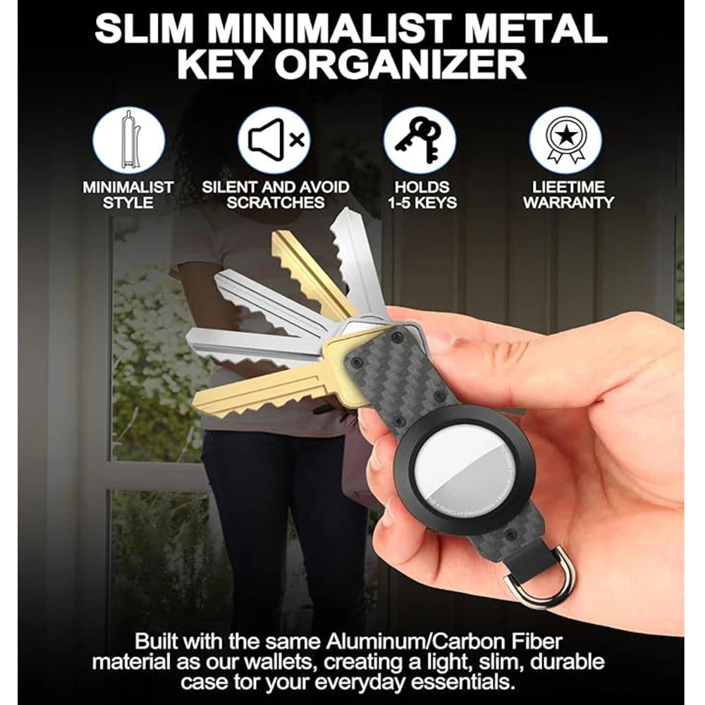 GITFOS Key Organiser Airtag holder Anti-lost Key Chain Case | MT25272