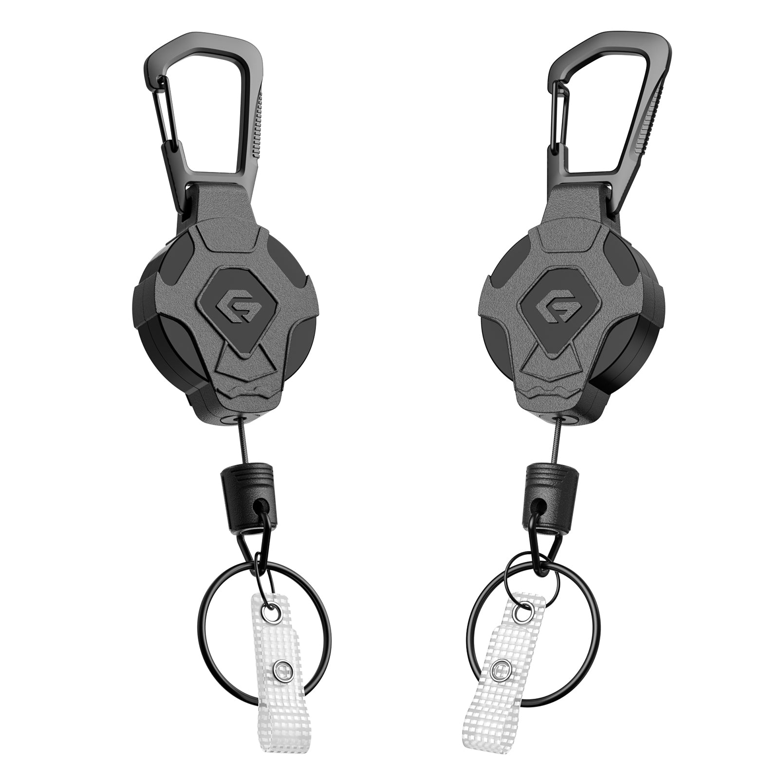GITFOS Retractable Keychain Badge Reel Strap Holder With Phone clip | GFRK01