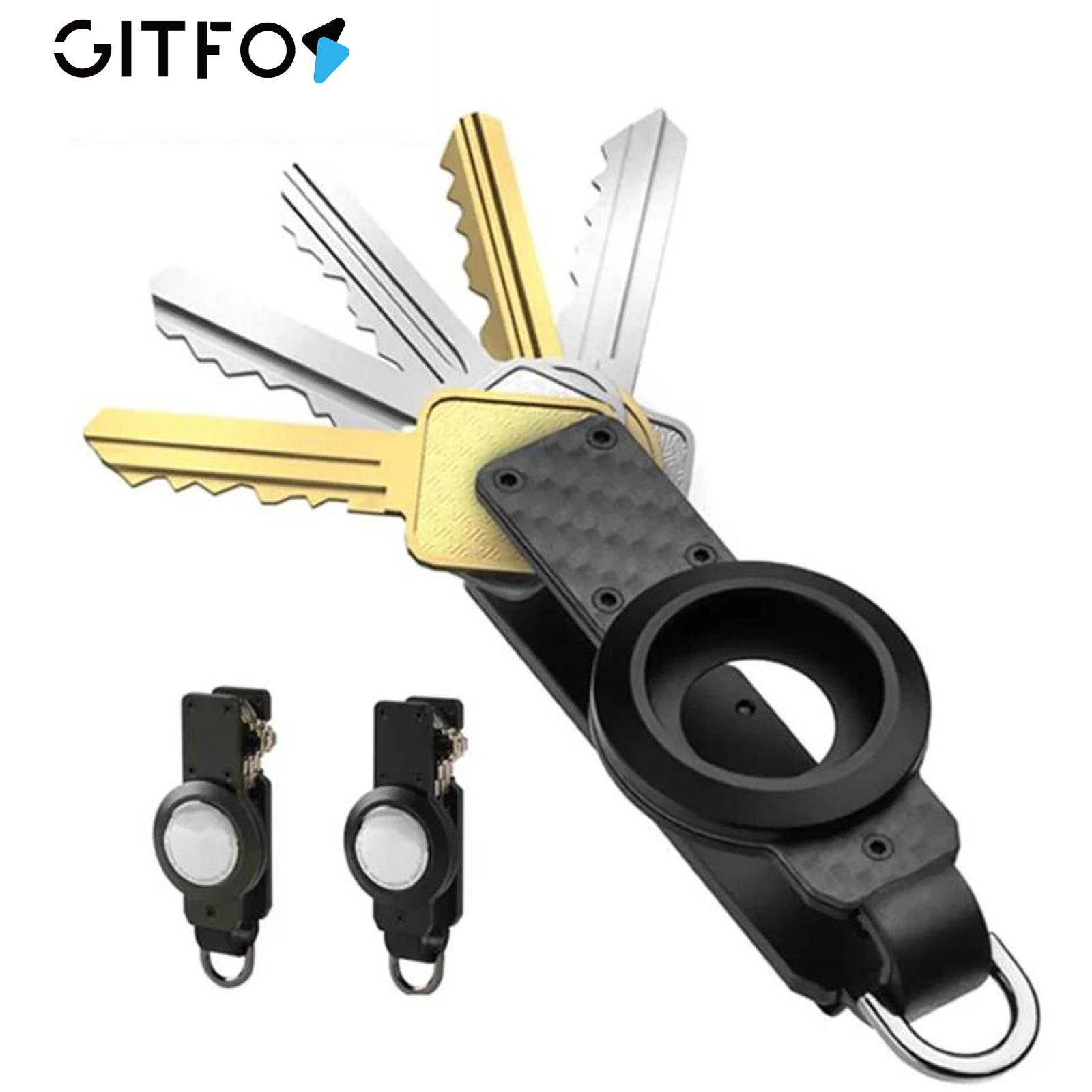 GITFOS Key Organiser Airtag holder Anti-lost Key Chain Case | MT25272