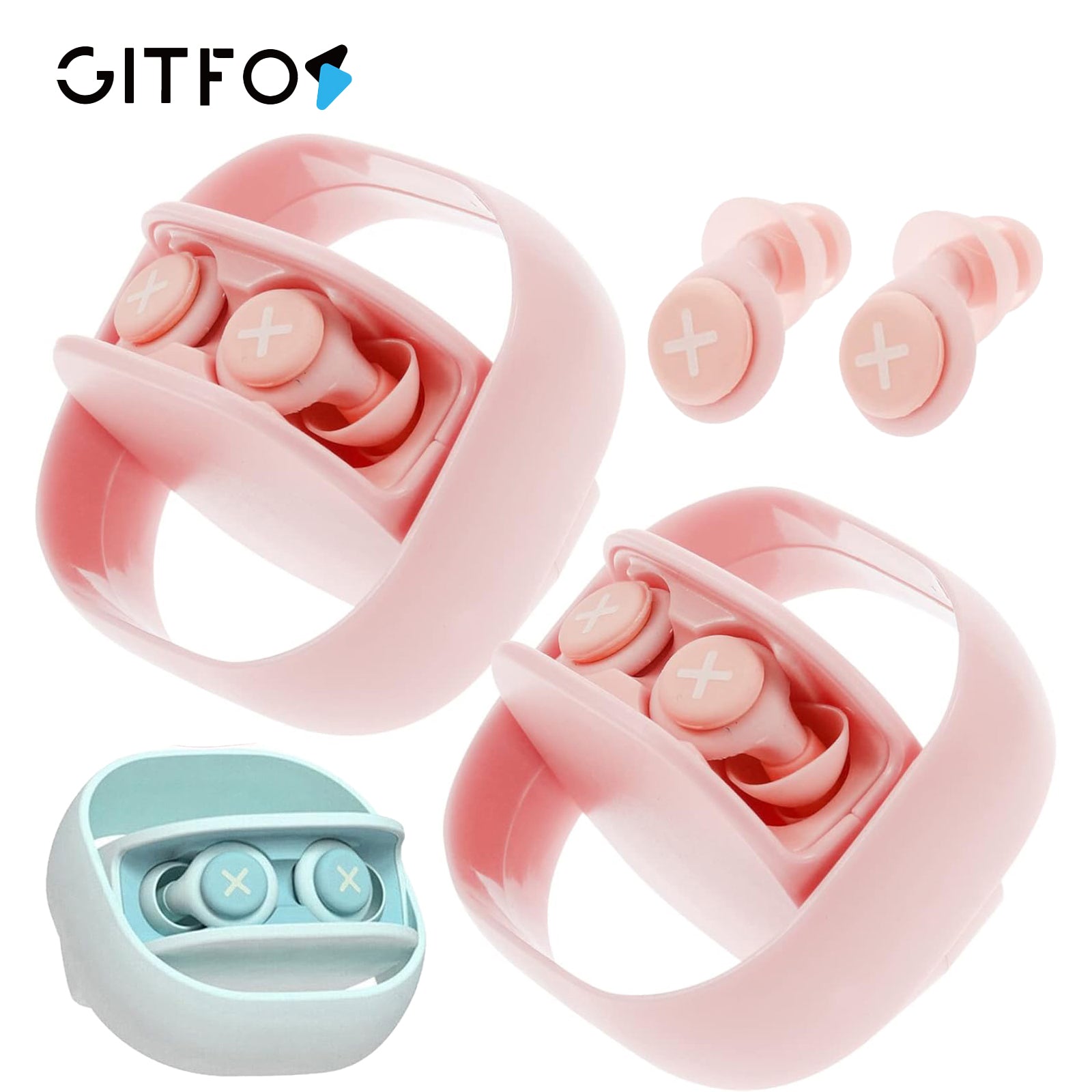 GITFOS Silicone Earplug Sleep Noise Ear Plug Canceling Noise | XC2410294