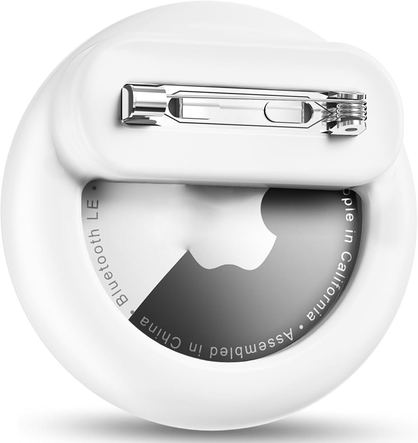 GITFOS Silicone Holder for Apple Airtag Case with Safety Pin | MB2473