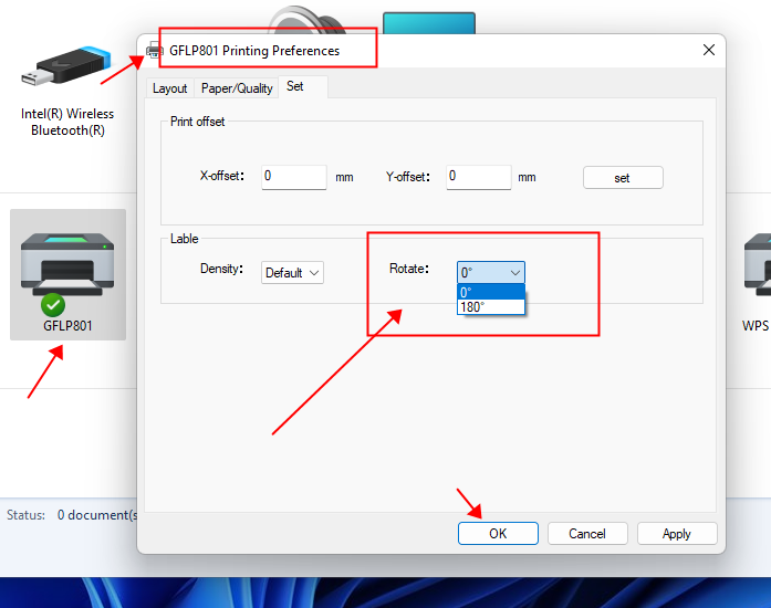 Why i get horizontal label instead of vertical label?