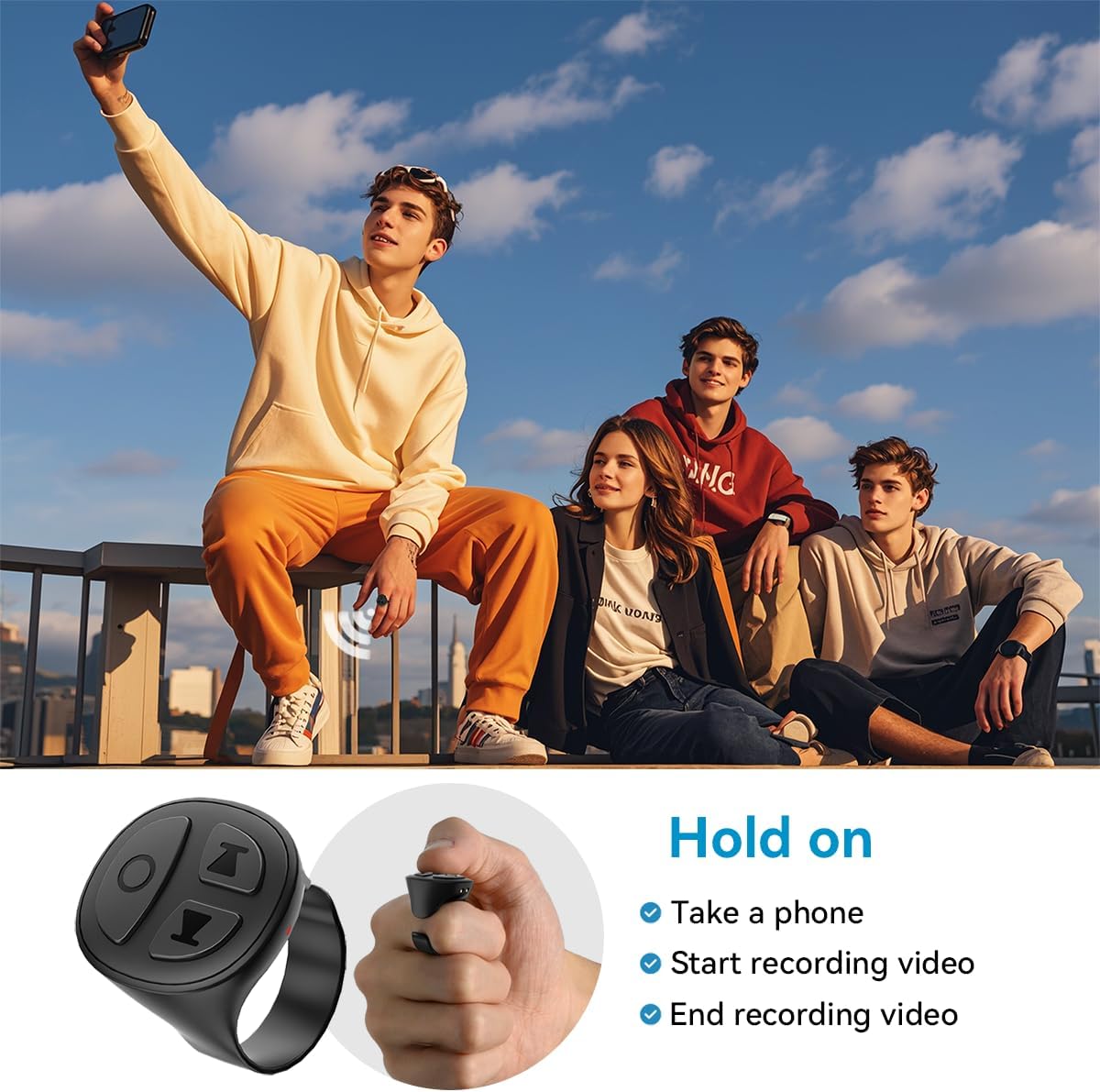 Tiktok Ring Scroller Control | SR-D02