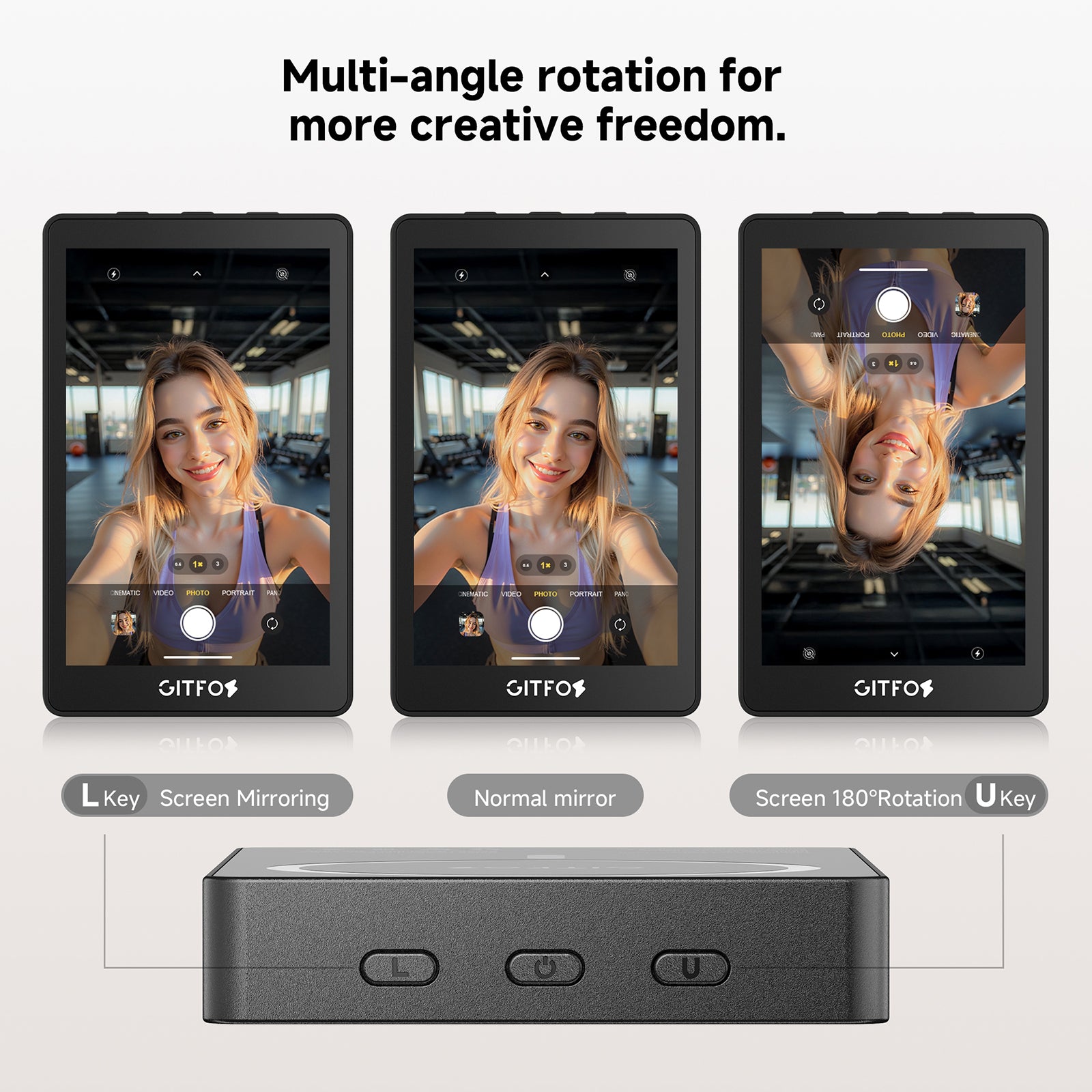 Gitfos Magnetic Phone Vlog Selfie Screen | Gitfos Vlog S1