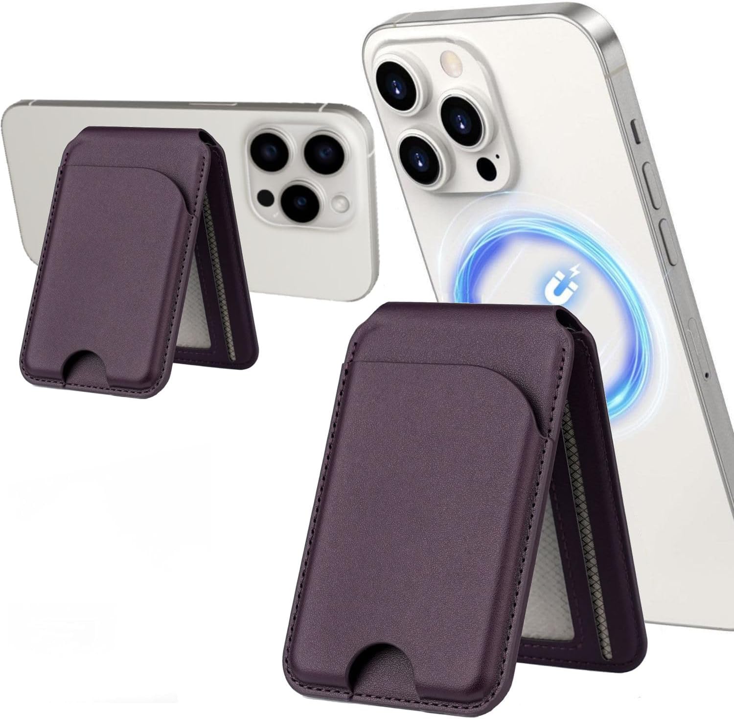 GITFOS Magnetic Wallet Phone Stand for iPhone | DP24825
