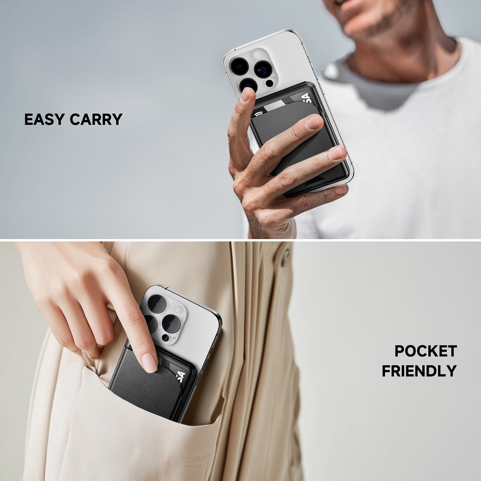 GITFOS Magnetic Wallet Phone Stand for iPhone | DP24825