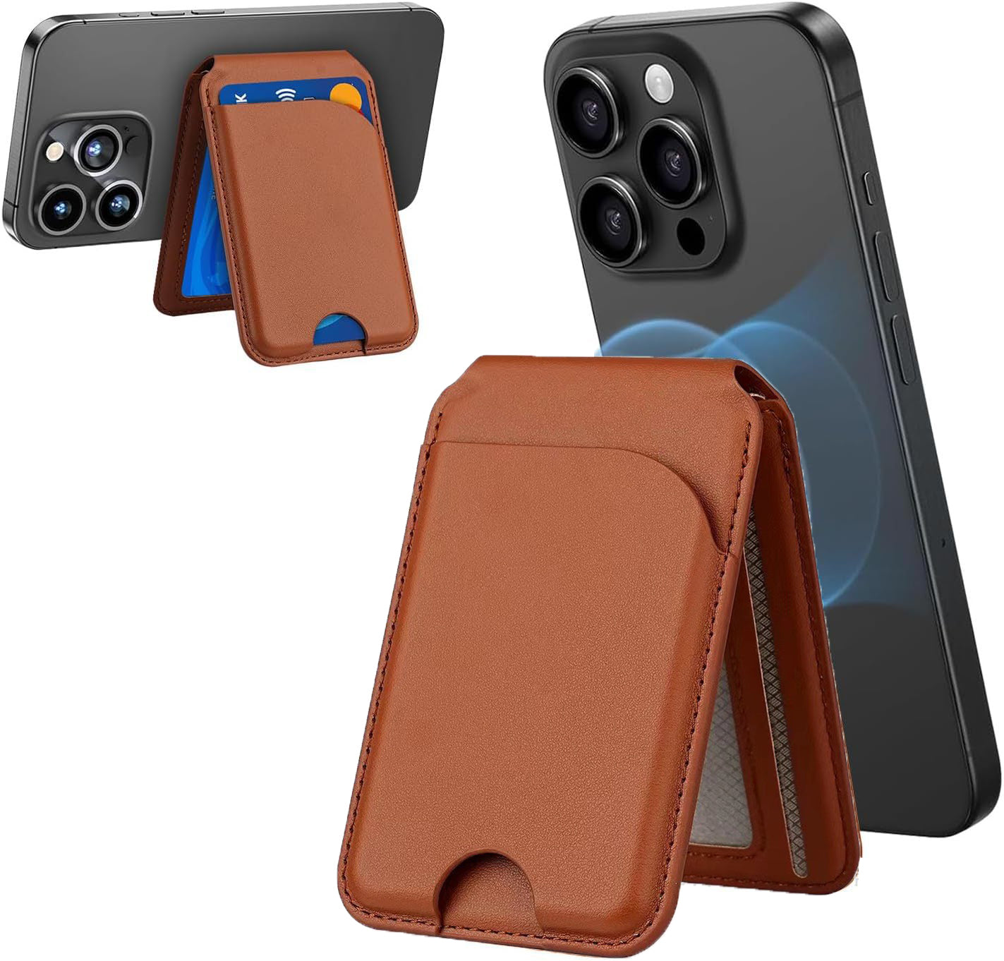 GITFOS Magnetic Wallet Phone Stand for iPhone | DP24825