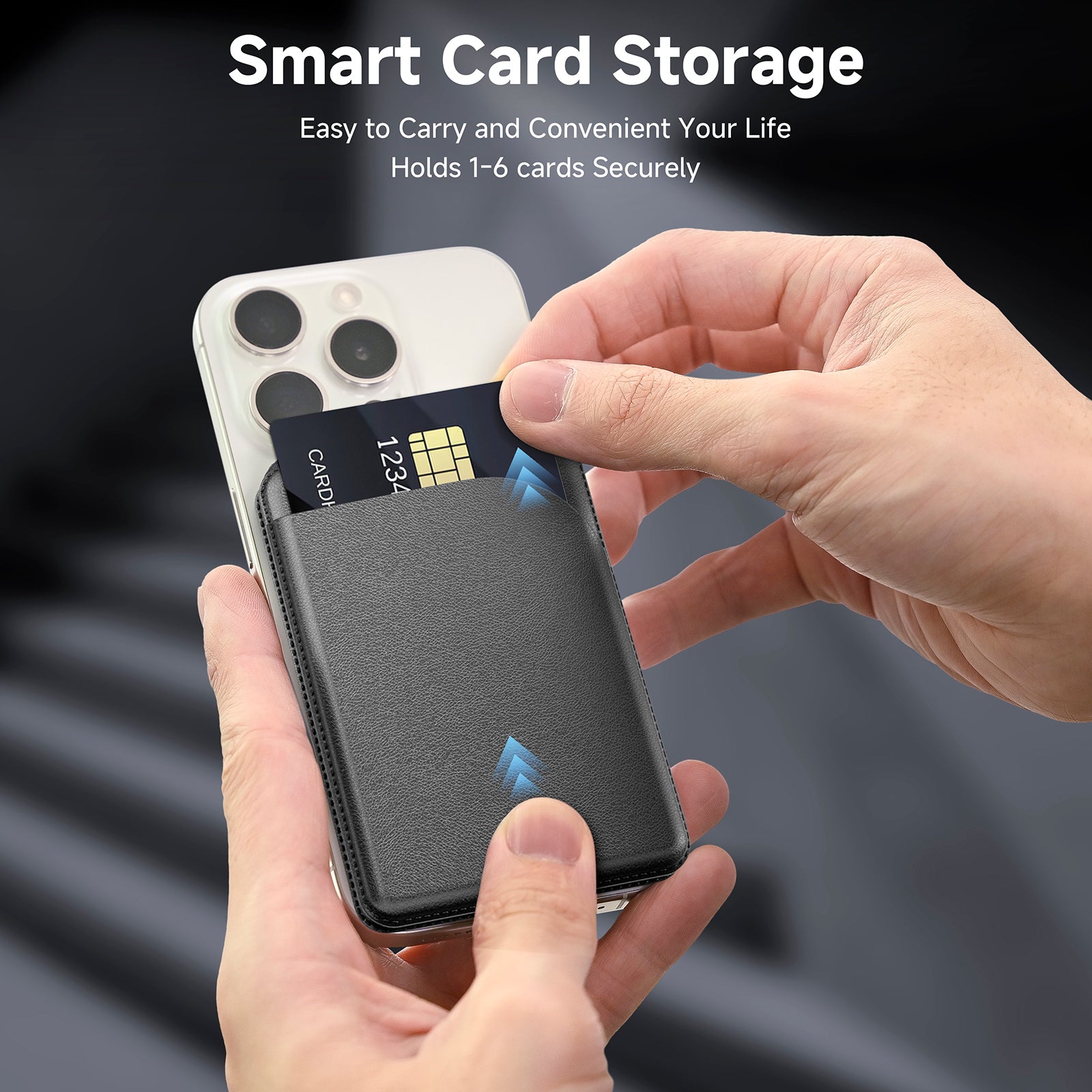 GITFOS Magnetic Wallet Phone Stand for iPhone | DP24825