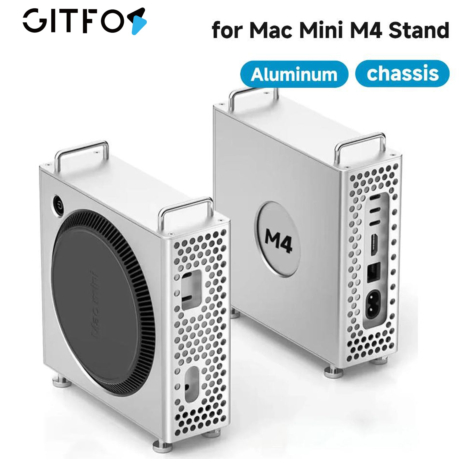 GITFOS Mac Mini M4 Stand Computer Case | MX2529