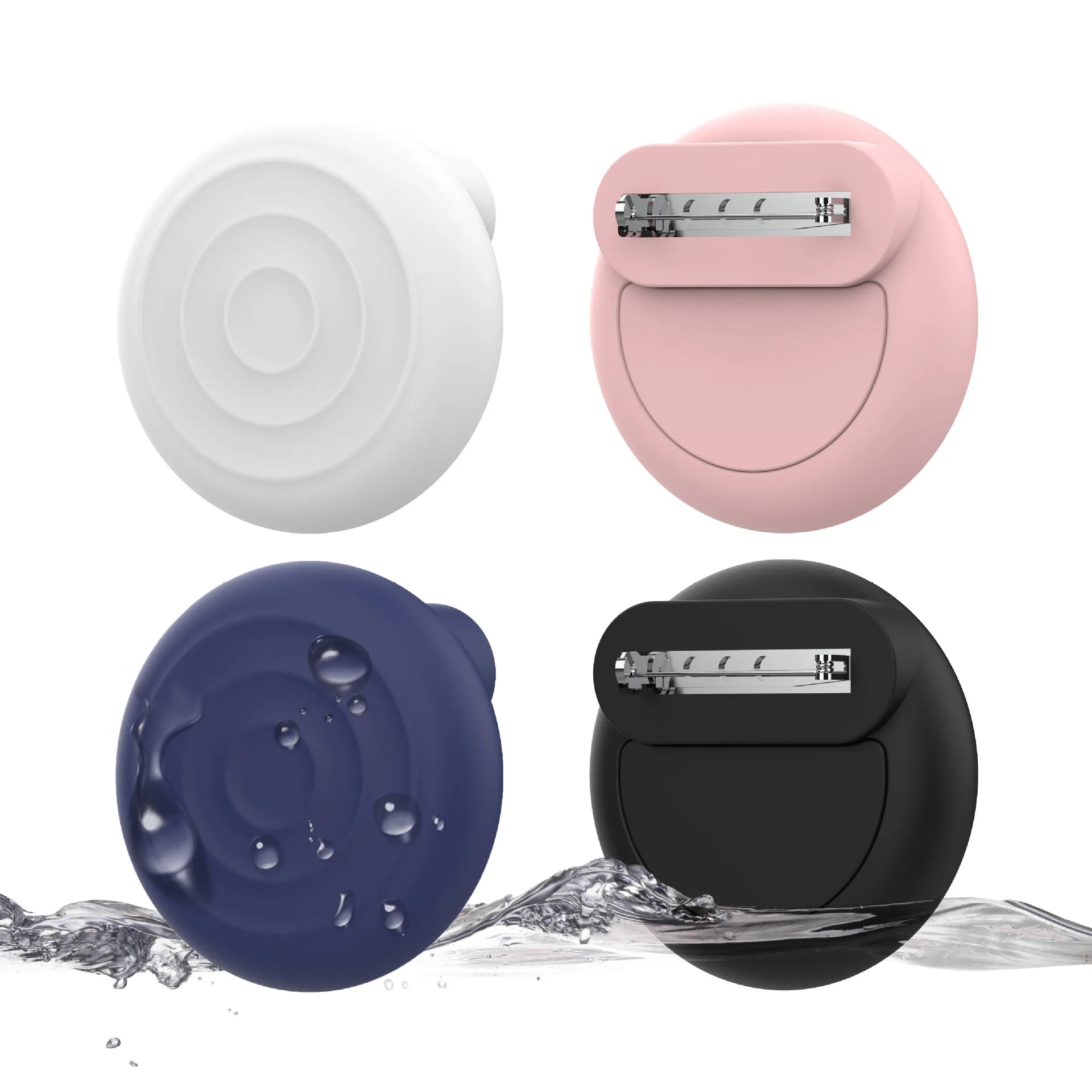 GITFOS AirTag Case with Anti-scratch Air Tag Brooch Pin | MAT76